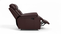 Tango | Premium Manual Recliner in Espresso Leatherette