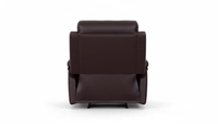 Ohio | Premium Manual Recliner in Espresso Leatherette