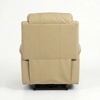 Premium Power Recliner in Desert Sand Leatherette