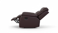 Ohio | Premium Manual Recliner in Espresso Leatherette