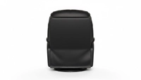 Style – Wave | Manual 3R (Rocker + Revolving + Recliner) in Sleek Black Leatherette